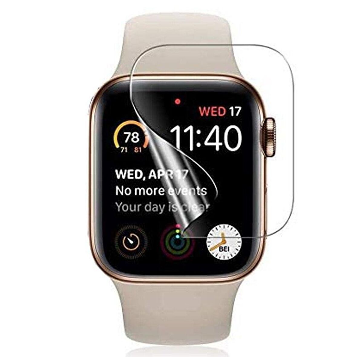 Apple Watch Uyumlu 6 40MM EKRAN KORUYUCU +1 YEDEK 