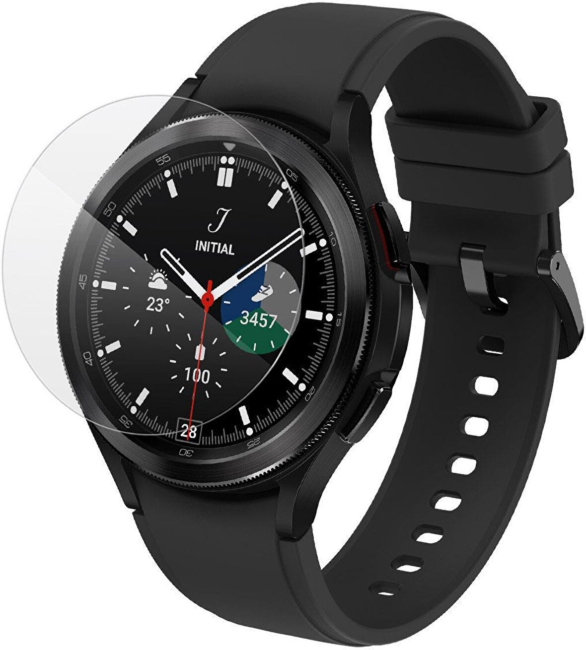 SAMSUNG GALAXY WATCH 4 CLASSIC 46MM EKRAN KORUYUCU +1 YEDEK