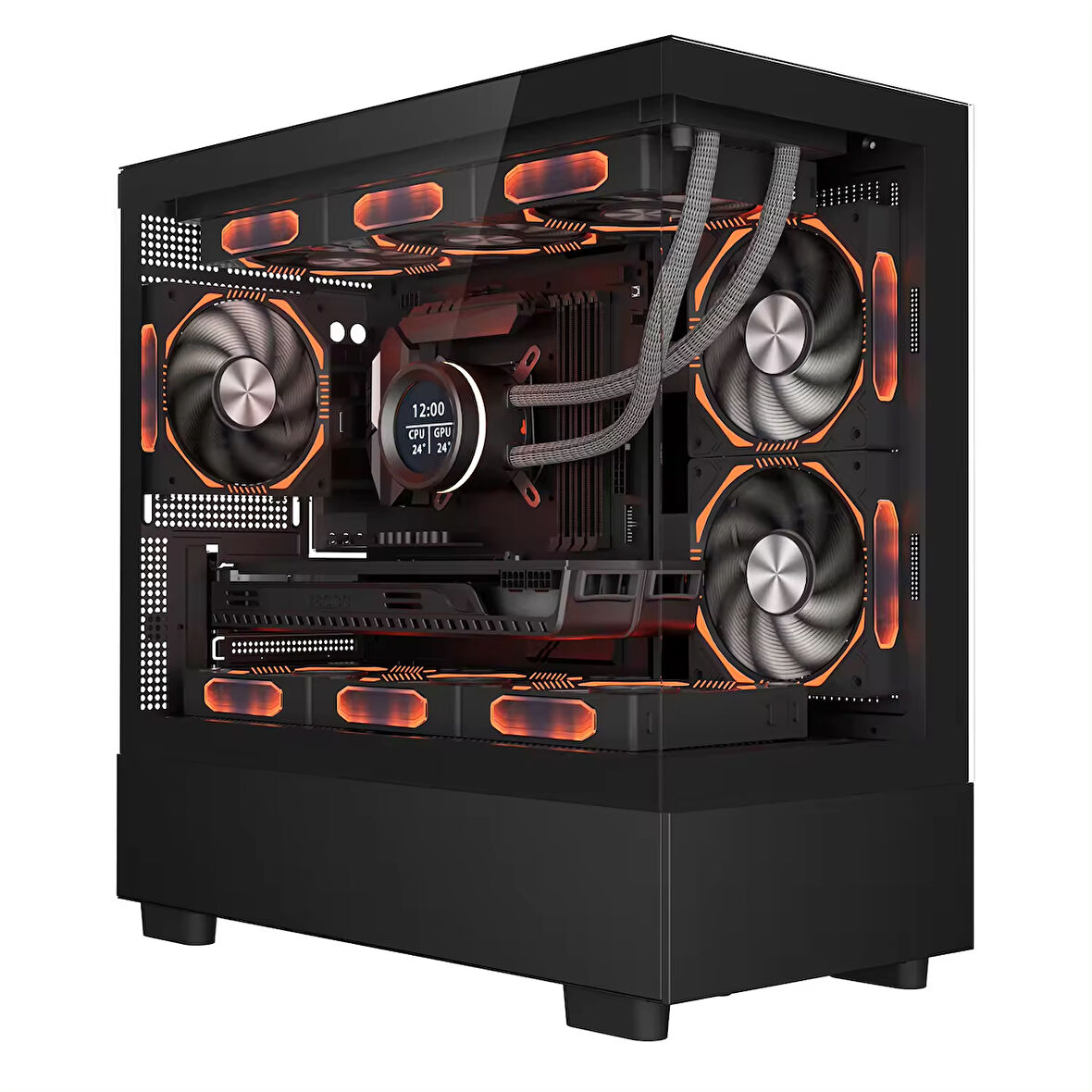 Dragos DRx7505 Ryzen 5 5600 32GB Ram 1TB M2 NVMe SSD 16GB RX9060 XT Oyuncu Hazır Sistem