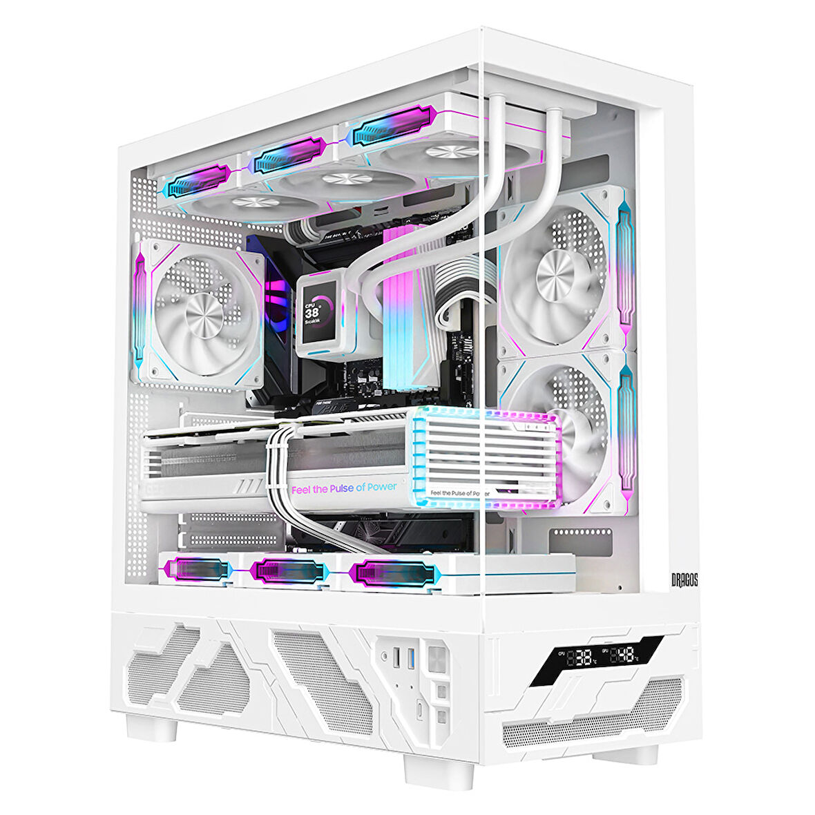 Dragos DRx7558 Ryzen 5 5600 32GB Ram 1TB M2 NVMe SSD 16GB RTX5060Ti Oyuncu Hazır Sistem