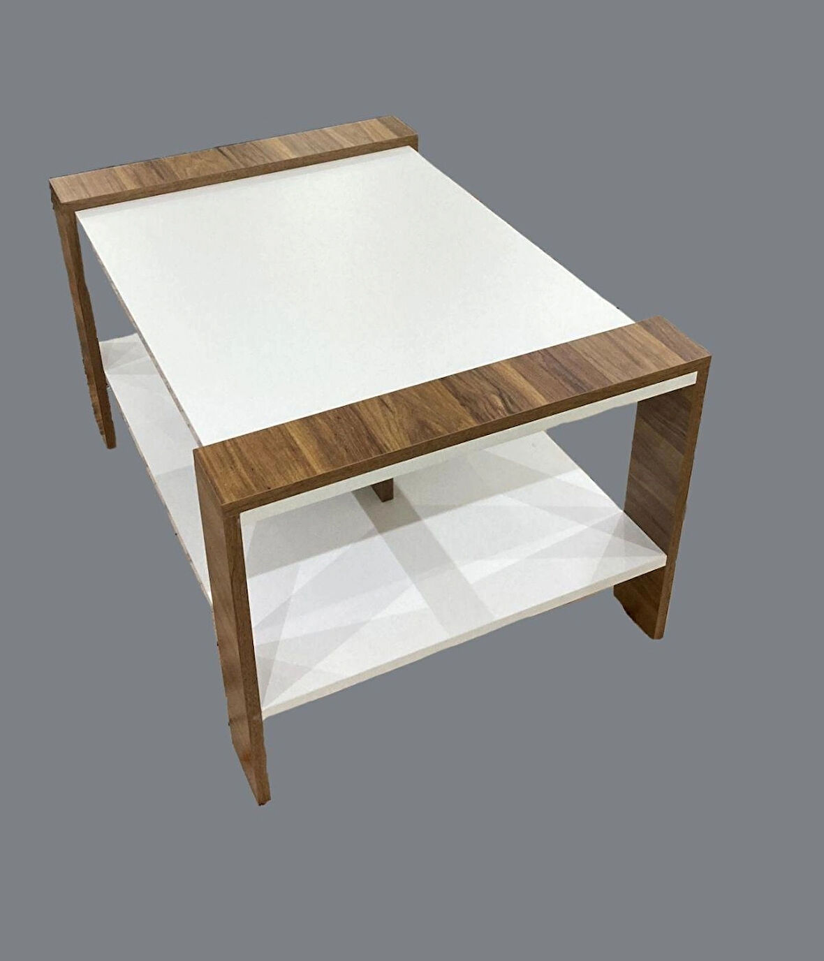 Atina Dekoratif Orta Sehpa Atlantik Çam/Beyaz (Coffee Table)