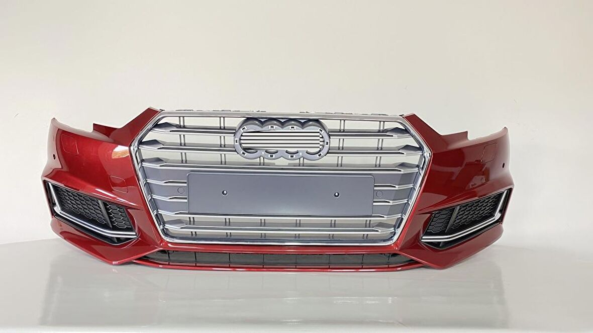 A4 2016-2019 IÇIN UYUMLU S4 ÖN TAMPON PANJUR SETI (YENI TIP KAPAK)