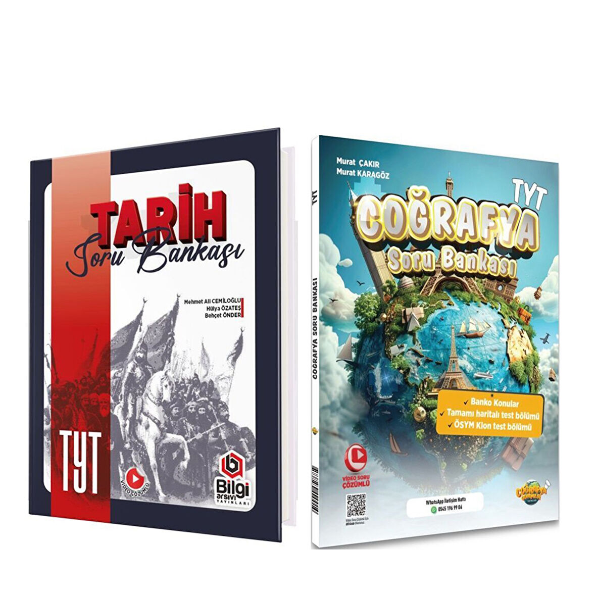 Bilgi Arşivi TYT Tarih ve Coğrafya Gurmesi Coğrafya Soru Bankası Seti 2 Kitap