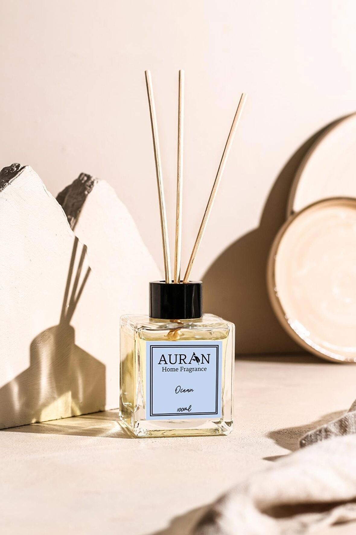 Ocean - Okyanus Kare Bambu Çubuklu Oda Kokusu 100ml