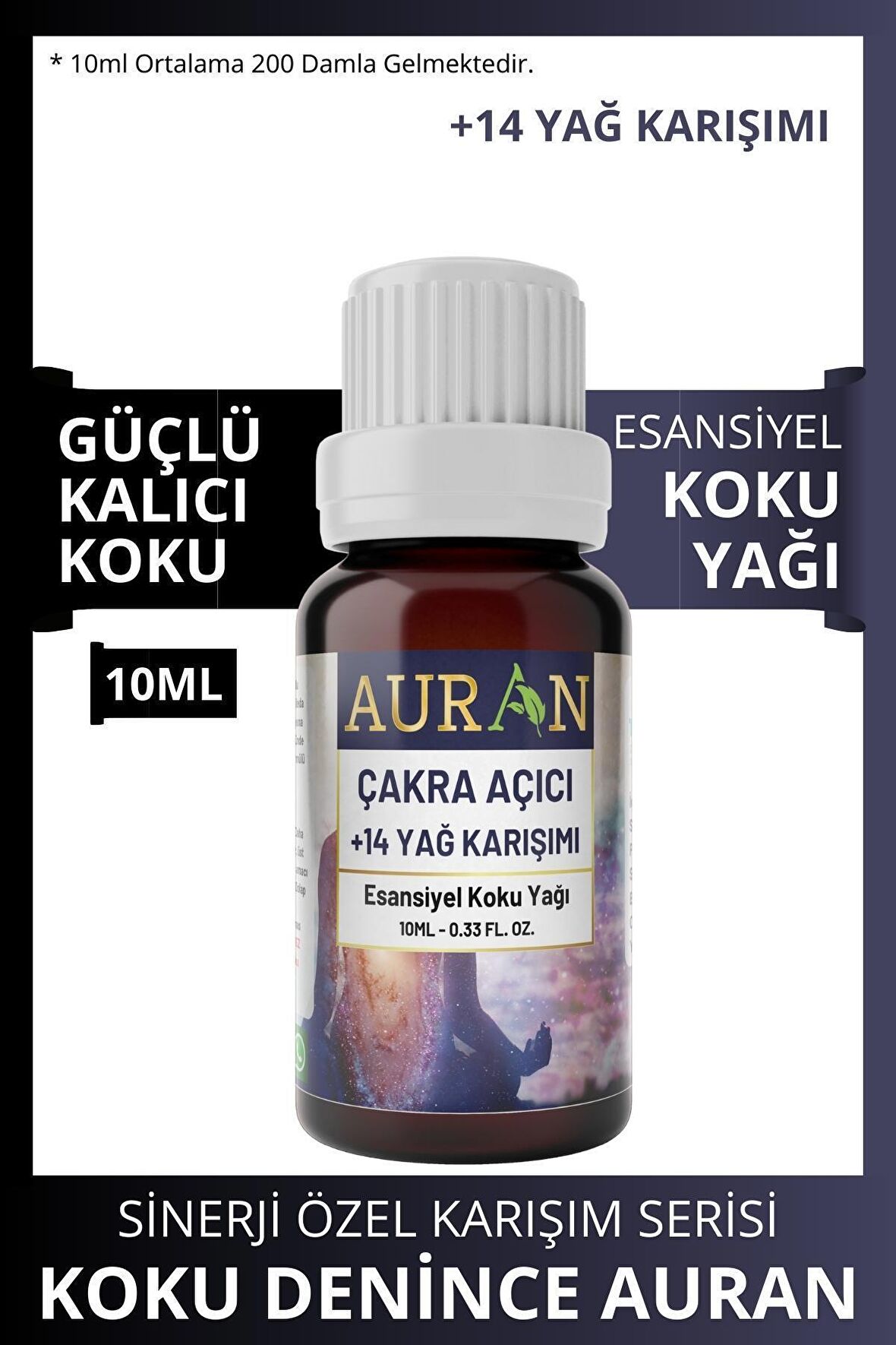 Çakra Açıcı Sinerji Karışım Esansiyel Uçucu Yağ Buhurdanlık Yağı Aromaterapi Difüzör