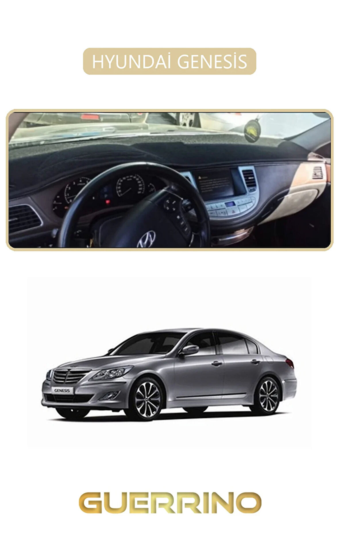 HYUNDAİ GENESİSTORPİDO KORUMA HALISI BEJ KENAR