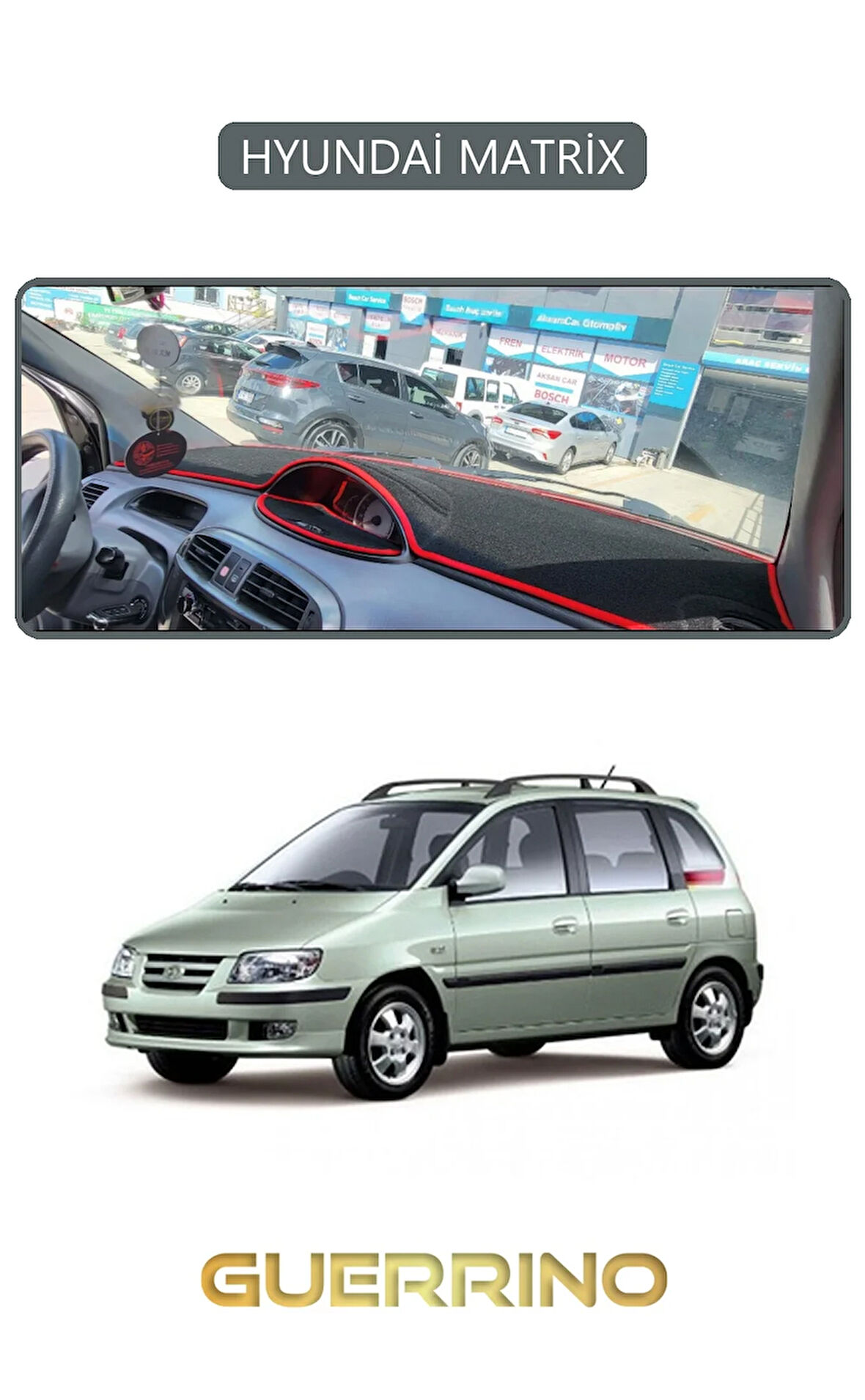 HYUNDAİ MATRİXTORPİDO KORUMA HALISI GRİ KENAR
