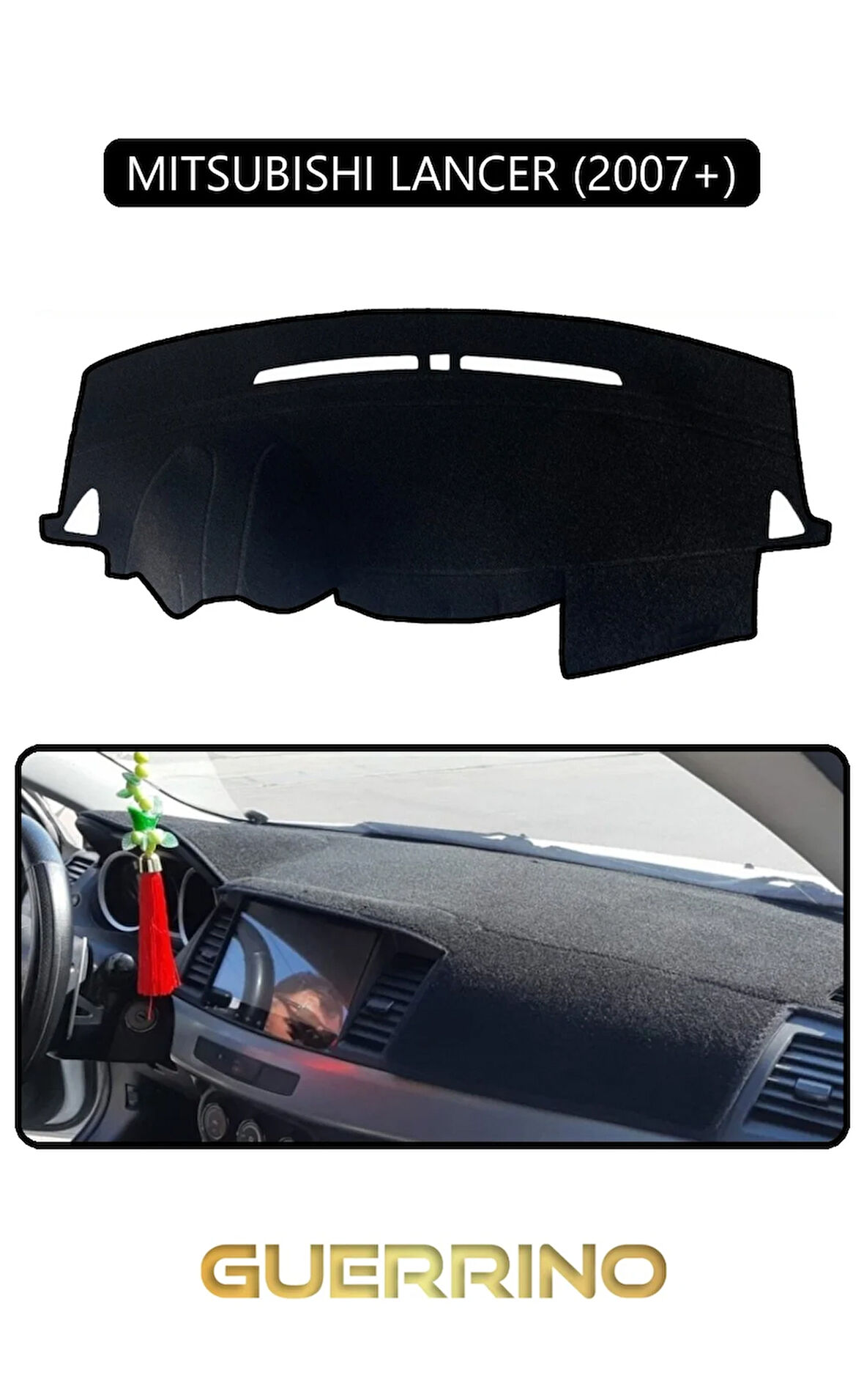 MITSUBISHI LANCER 2007+TORPİDO KORUMA HALISI SİYAH KENAR