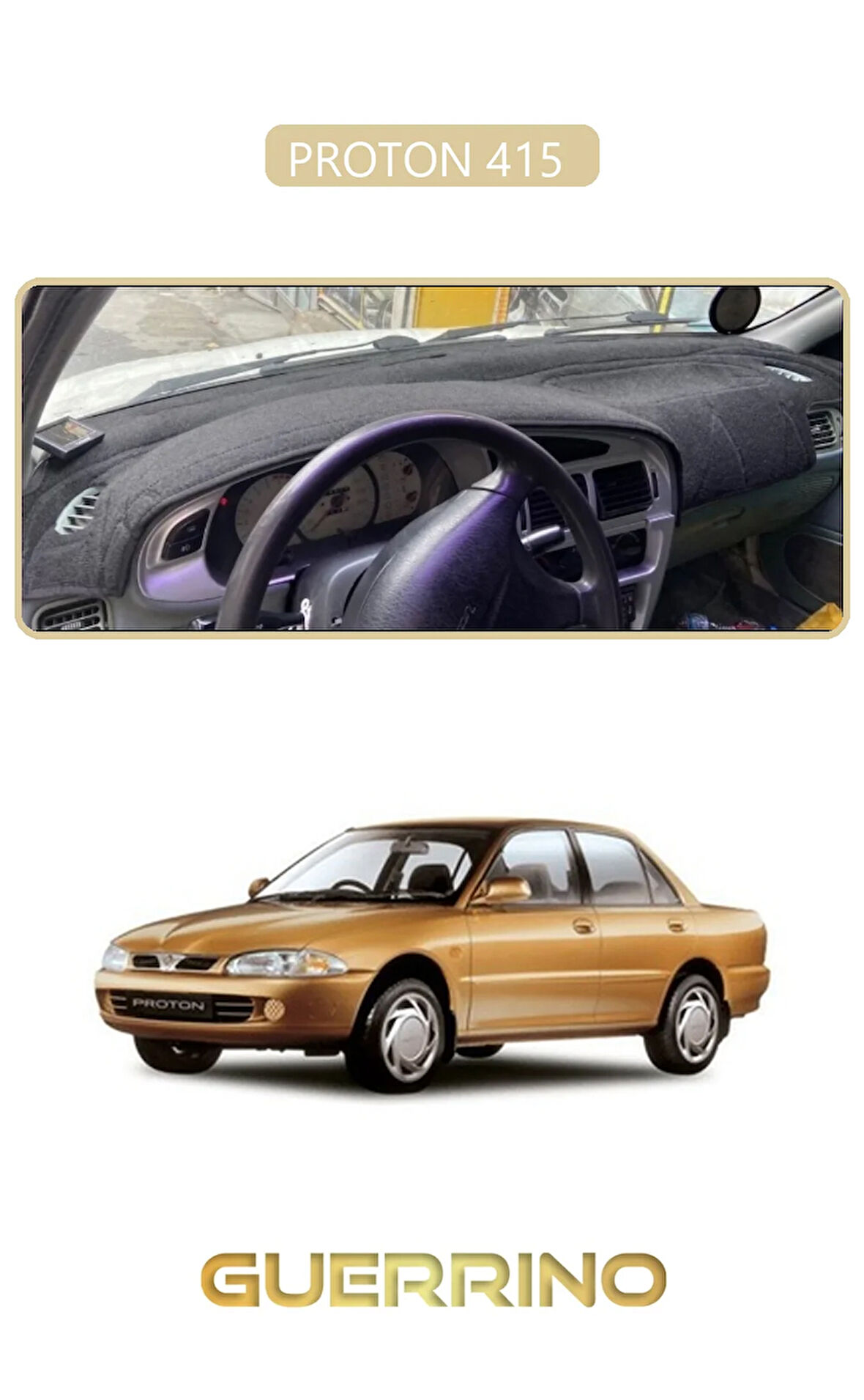 PROTON 415 TORPİDO KORUMA HALISI BEJ KENAR