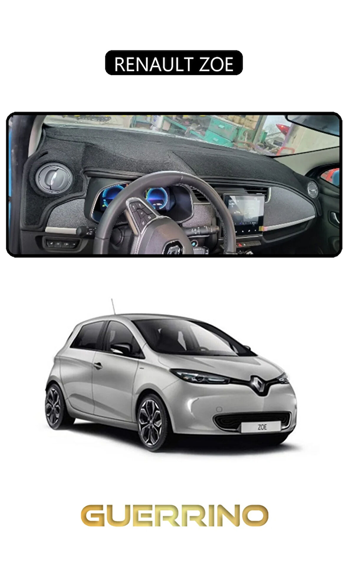 RENAULT ZOETORPİDO KORUMA HALISI SİYAH KENAR