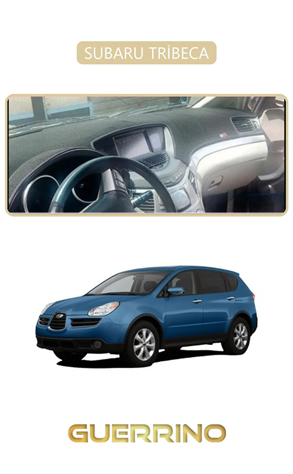 SUBARU TRİBECATORPİDO KORUMA HALISI BEJ KENAR
