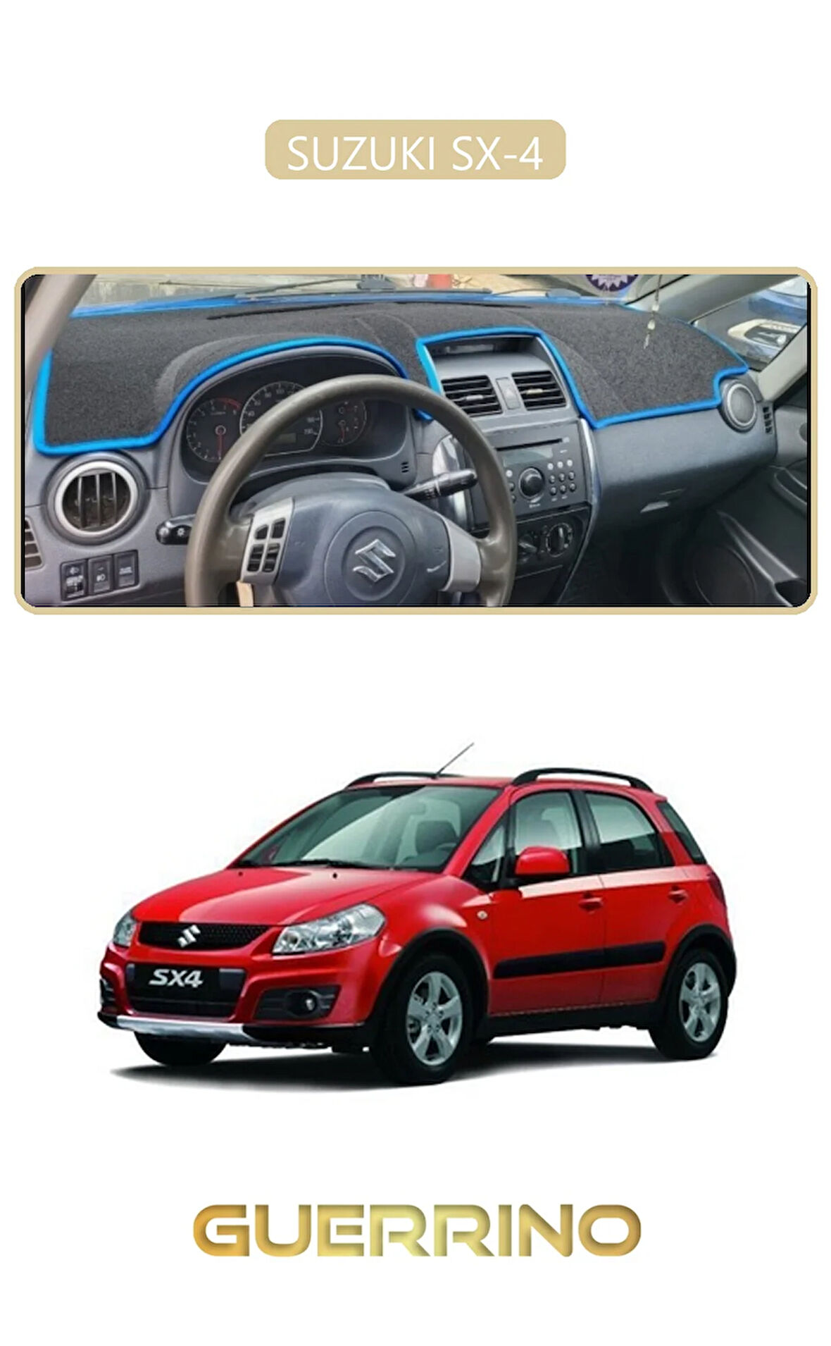 SUZUKI SX-4TORPİDO KORUMA HALISI BEJ KENAR