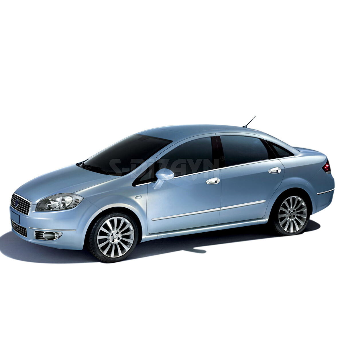 Fiat Linea Krom Kapı Kolu 4 Kapı 8 Prç 2007-2018 (Çerçeveli)