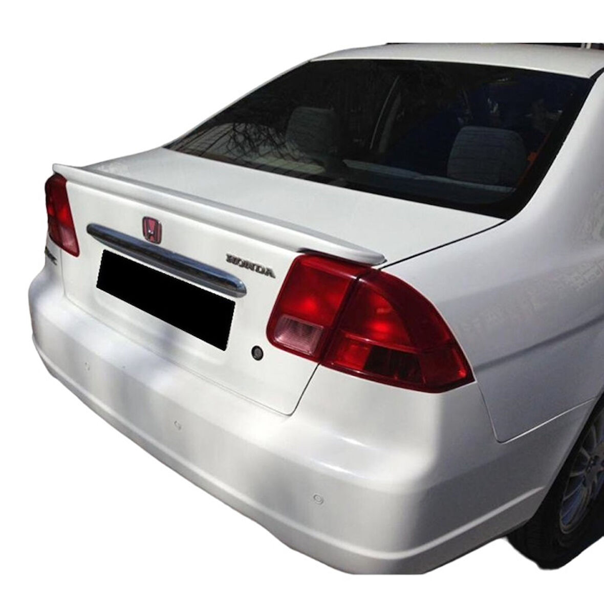 Honda Civic Vtec 2 (2001 - 2007) Sport Style Spoiler (Plastik)(Boyasız)