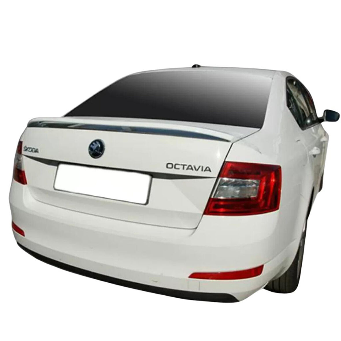 Skoda Octavia Mk3 2013-2020 M4 Model Spoiler (Plastik) (Boyasız)