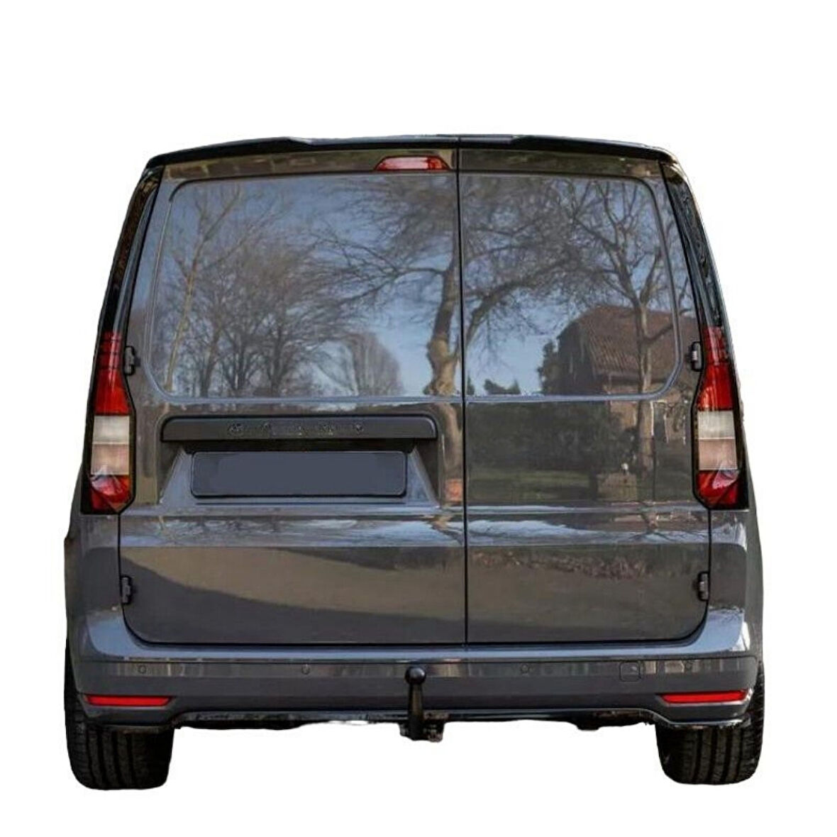 Ford Tourneo Connect 2023 Sonrası (Çift Kapı Bagaj) Spoiler (Plastik)(Boyasız)