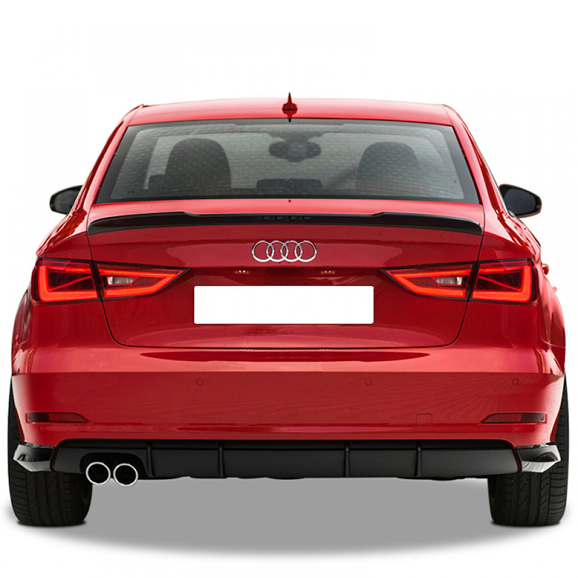 Audi A3 8v Sedan 2013-2020 Votex Style Spoiler (Plastik) (Boyasız)