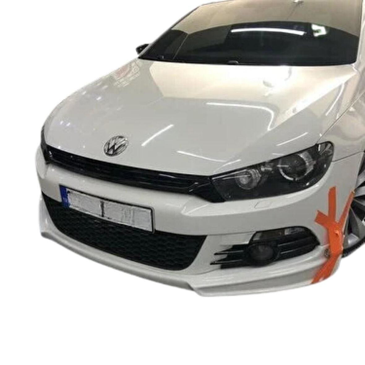 Volkswagen Scirocco Makyajsız Rieger Ön Ek (Plastik)(Boyasız)