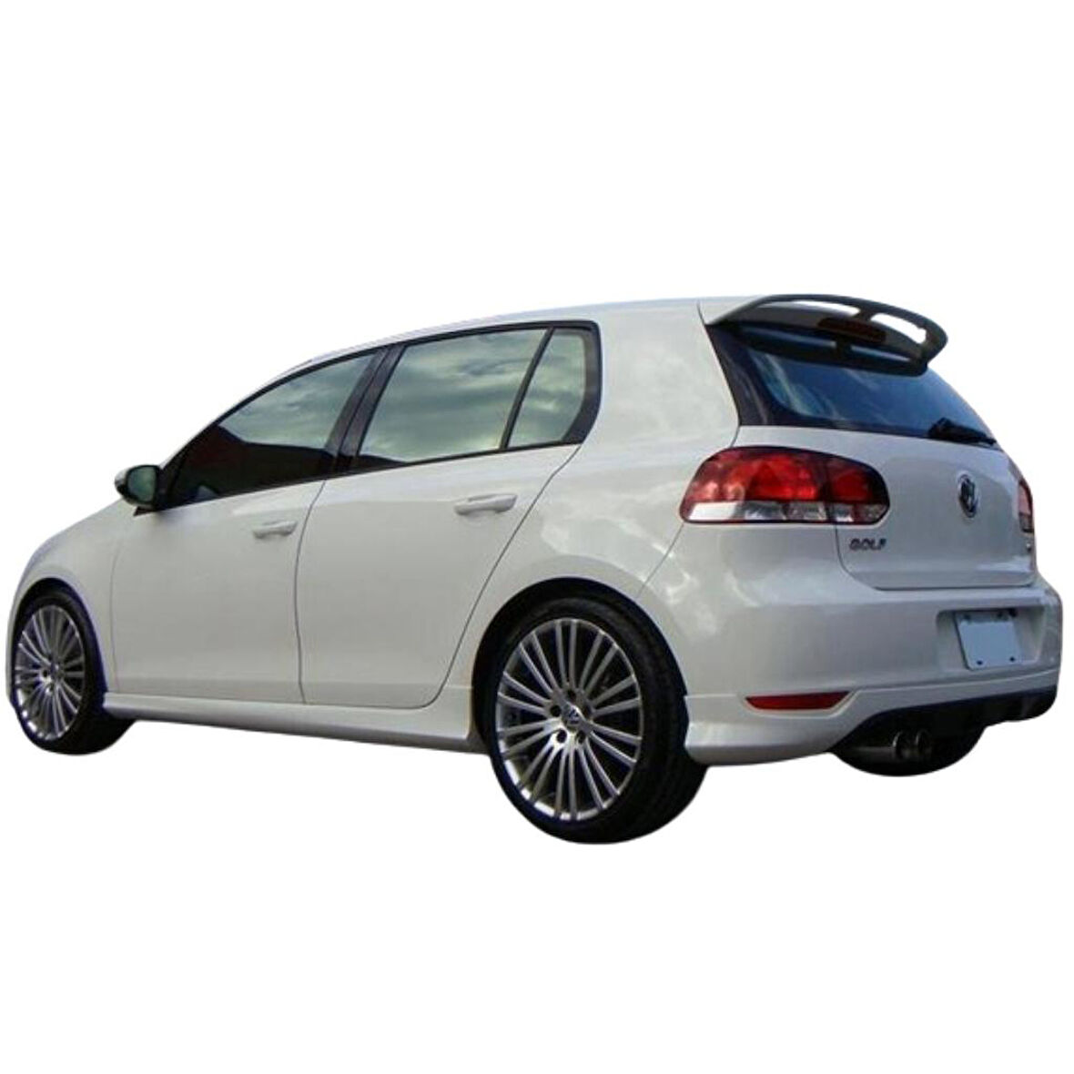 Volkswagen Golf 6 GTI Yan Marşpiyel (Plastik)(Boyasız)