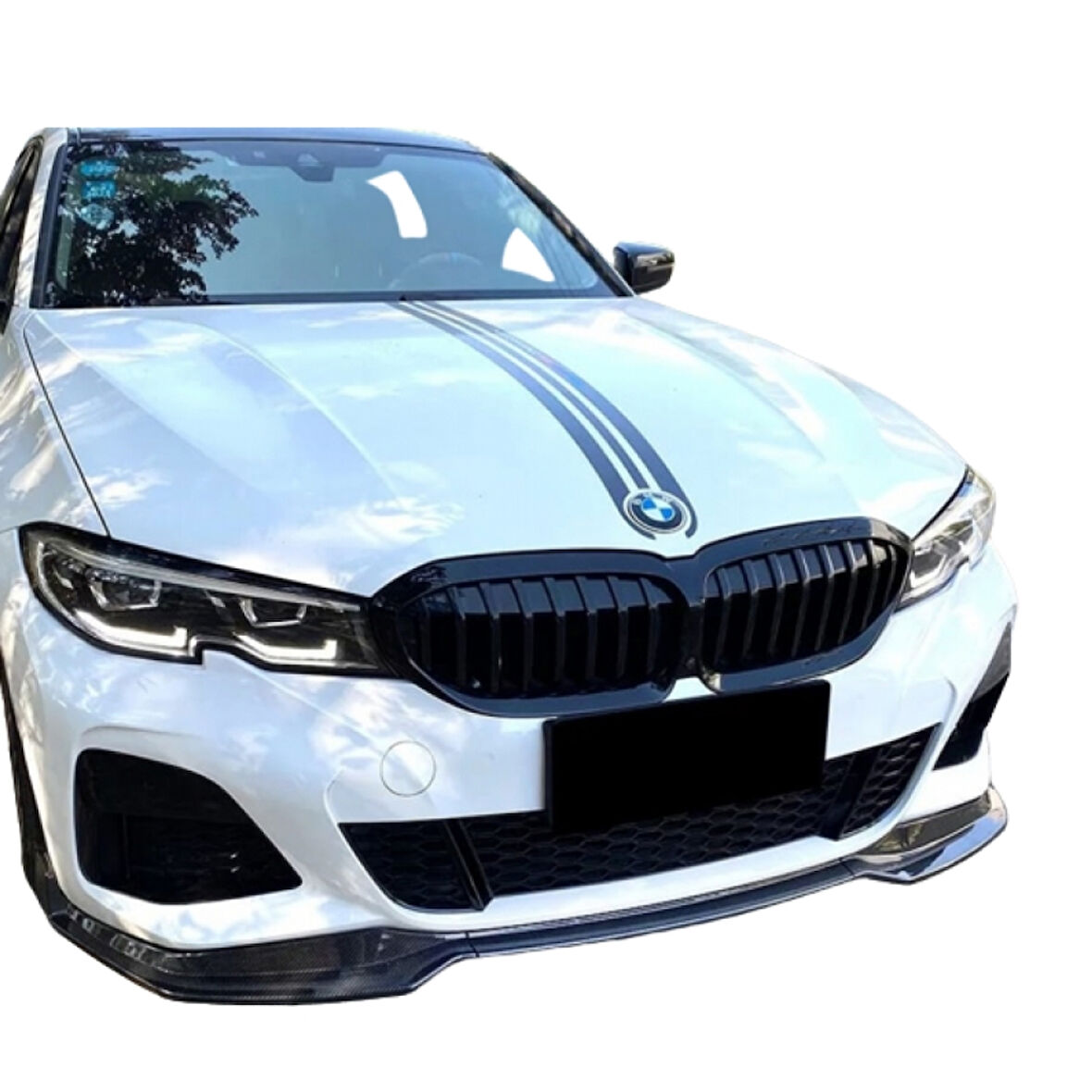 Bmw 3 Series G20 M Tech (2019 - 2021) M Performance Ön Lip (Plastik)(Boyasız)