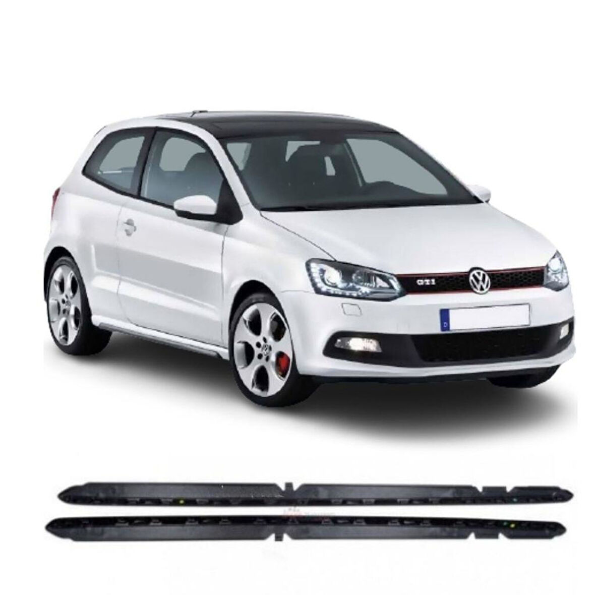 Volkswagen Polo Gti Marşpiyel (Plastik)(Boyasız)
