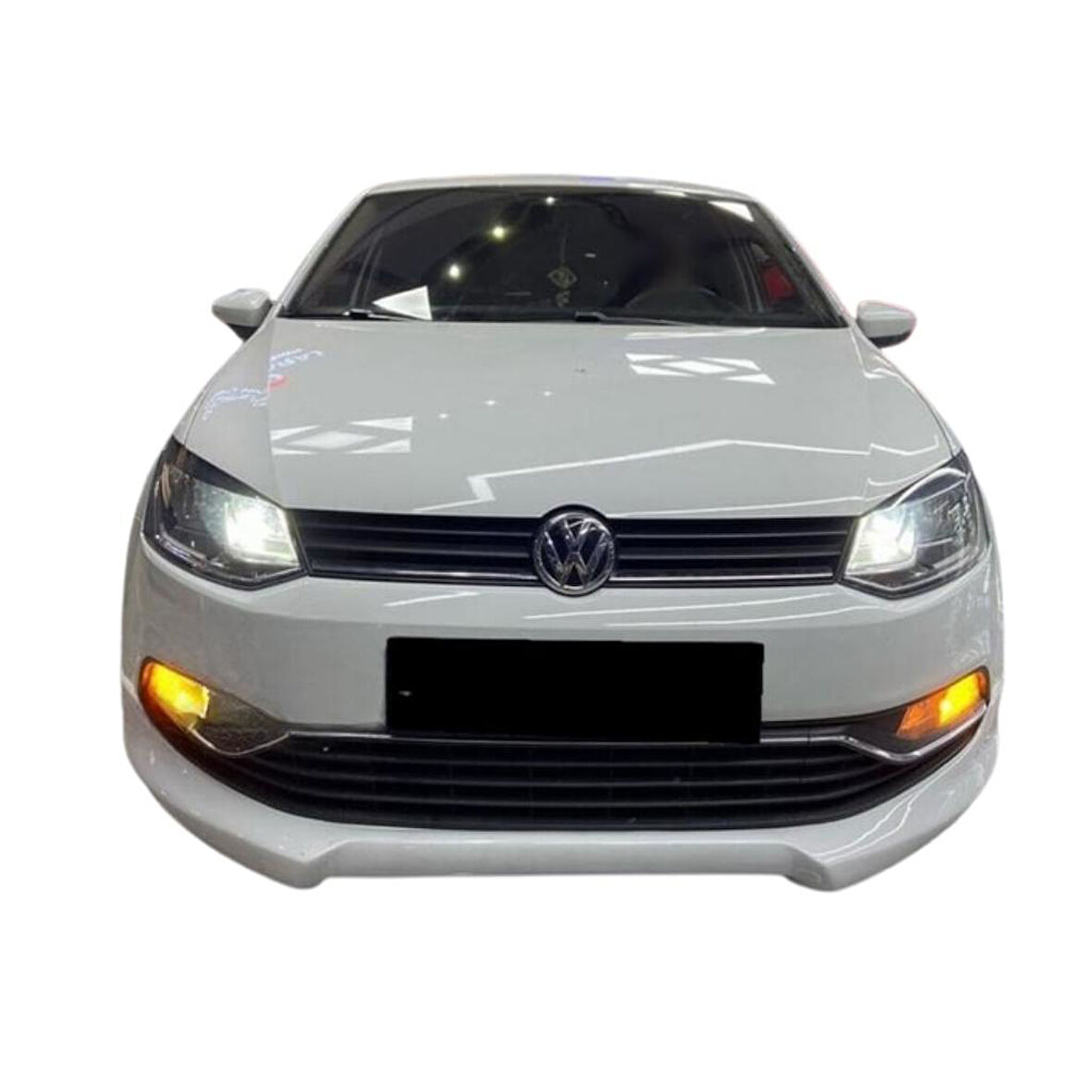 Volkswagen Polo Makyajlı 2014 - 2017 Ön Ek (Plastik)(Boyasız)