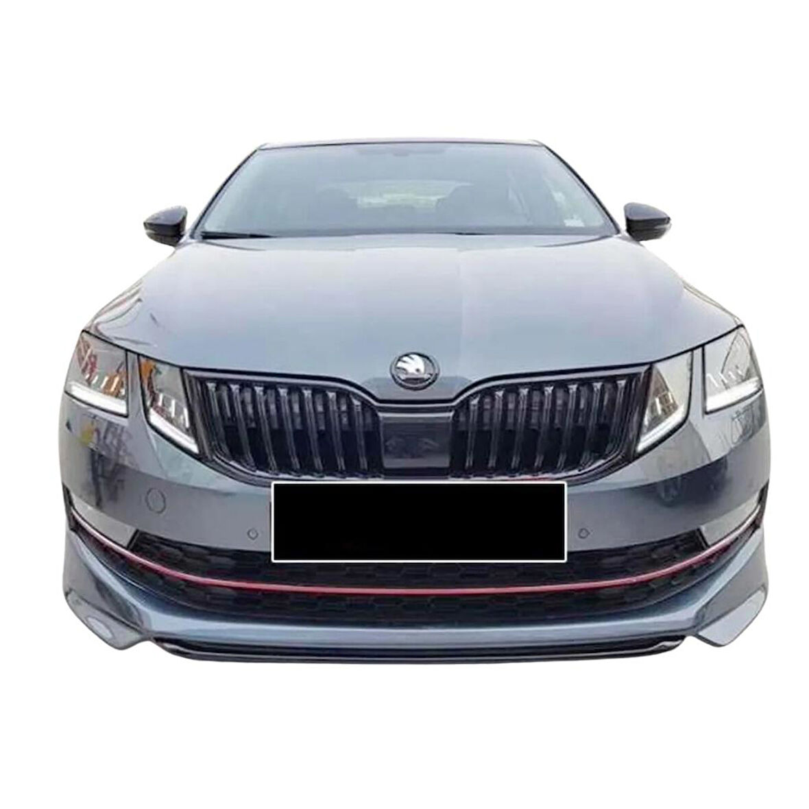 Skoda Octavia 2018 Makyajlı Abt Ön Ek (Plastik)(Boyasız)