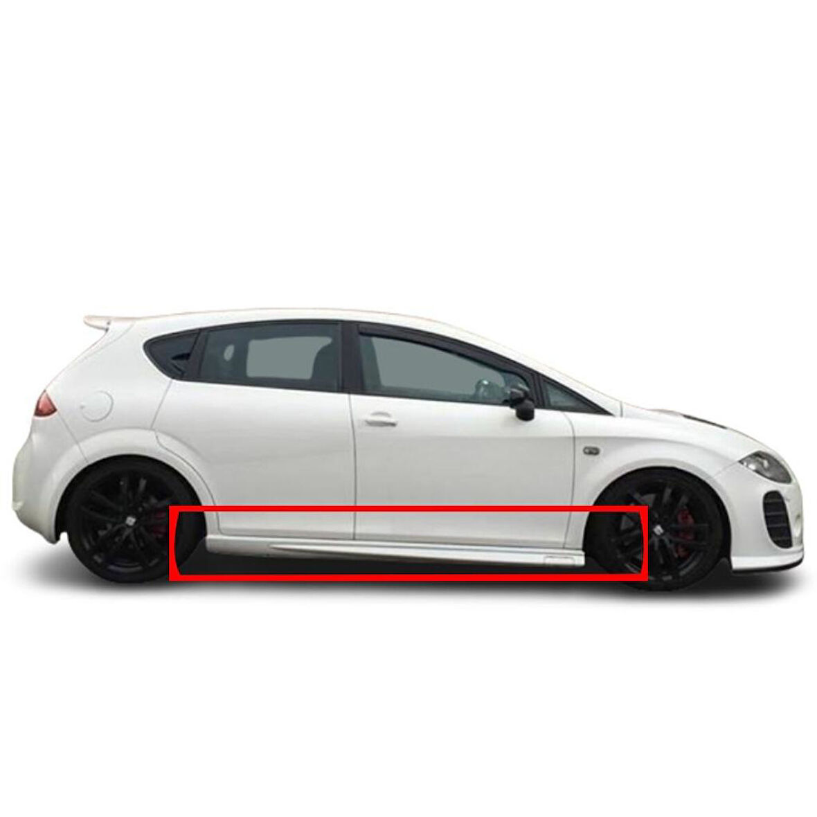 Seat Leon Mk2 Yan Marşpiyel (Plastik)(Boyasız)