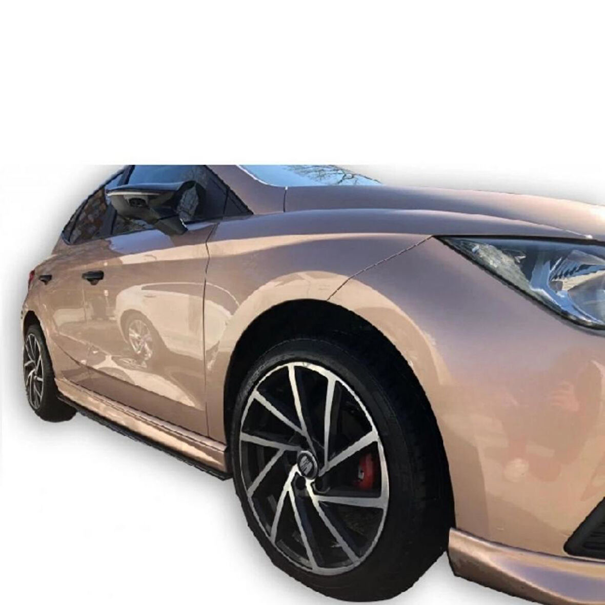 Seat İbiza 2018+ Yan Marşpiyel (Plastik)(Boyasız)