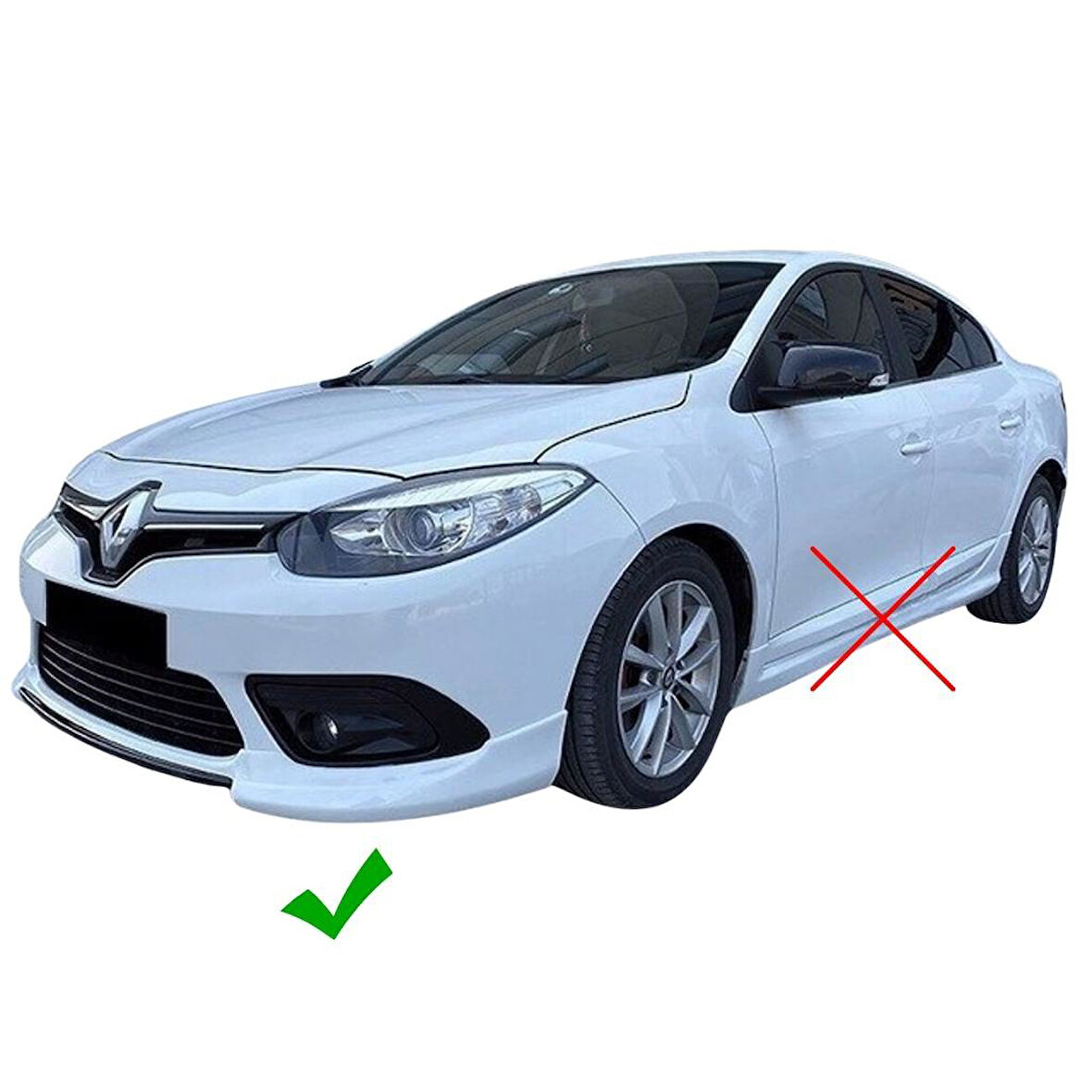Renault Fluence Ön Ek Makyajlı (Plastik)(Boyasız)