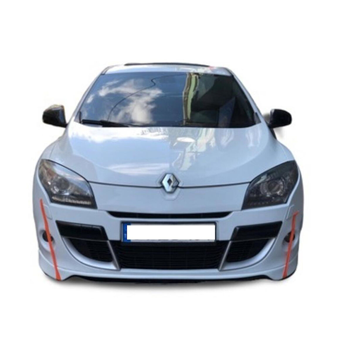 Renault Megane 3 Ön Ek Çift Parça (Plastik)(Boyasız)