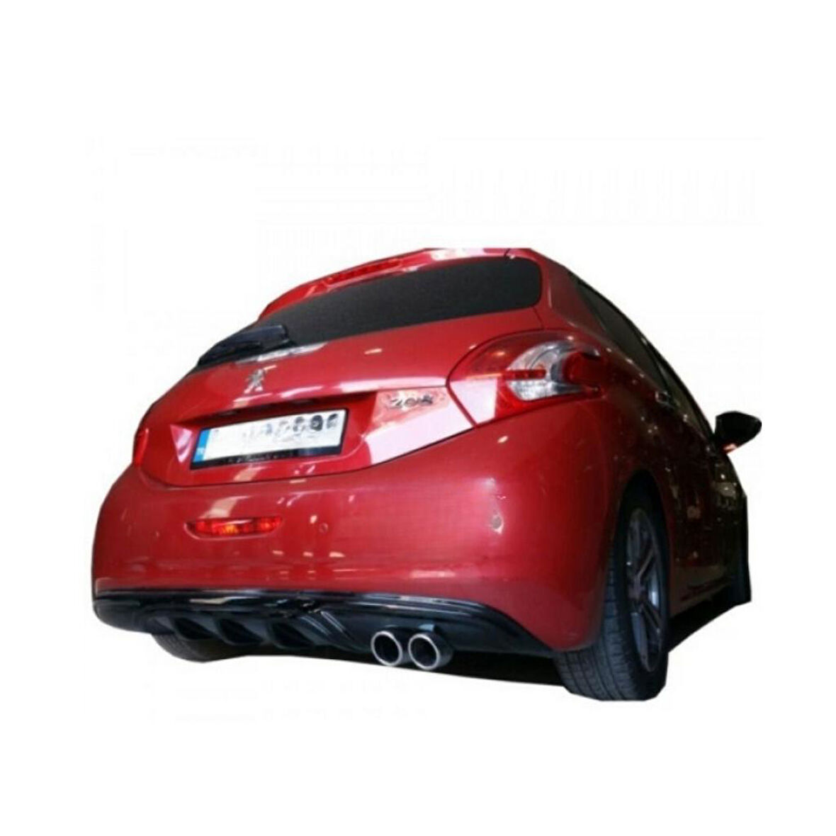 Peugeot 208 Custom Difüzör (Plastik)(Boyasız)