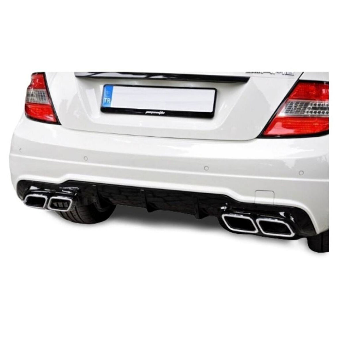 W204 C180 Makyajlı Difüzör (Plastik)(Boyasız)