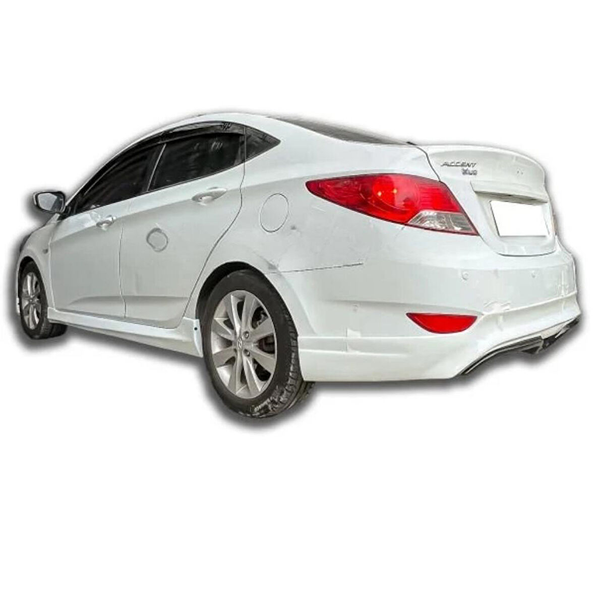 Hyundai Accent Blue Yan Marşpiyel (Plastik)(Boyasız)