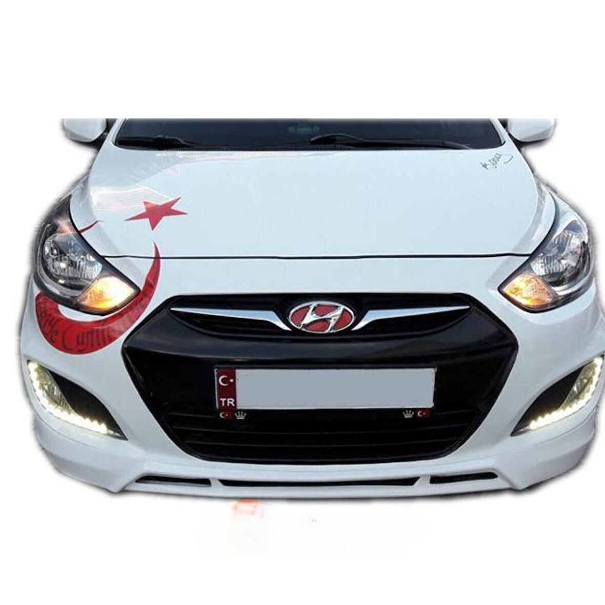 Hyundai Accent Blue Ön Ek (Plastik)(Boyasız)