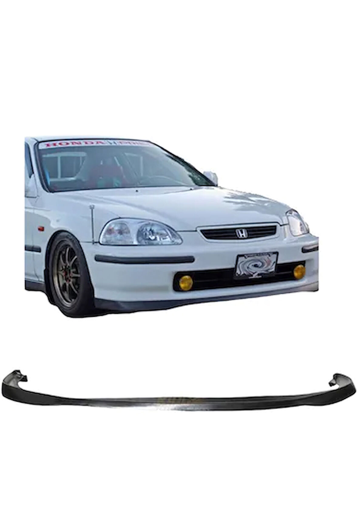 Honda Civic Sir Lip Makyajsız 96-98 (Plastik)(Boyasız)