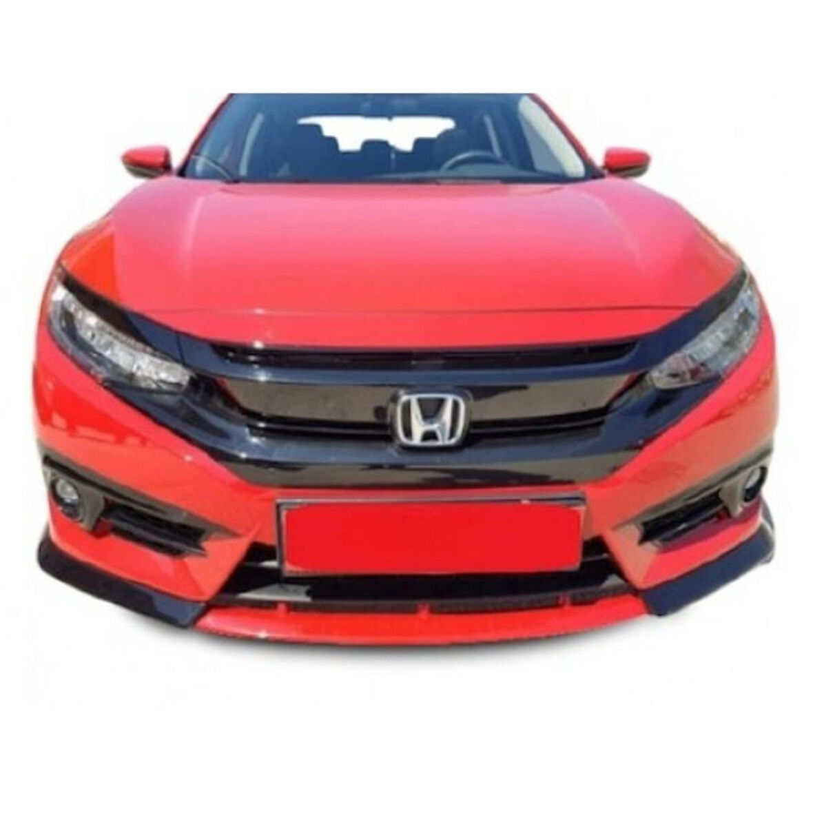 Honda Civic Fc5 Ön Lip Custom (Plastik)(Boyasız)