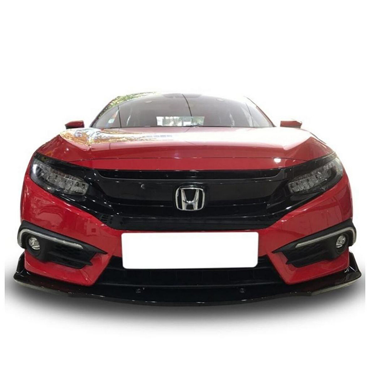 Honda Civic Fc5 Ön Lip Düz (Plastik)(Boyasız)
