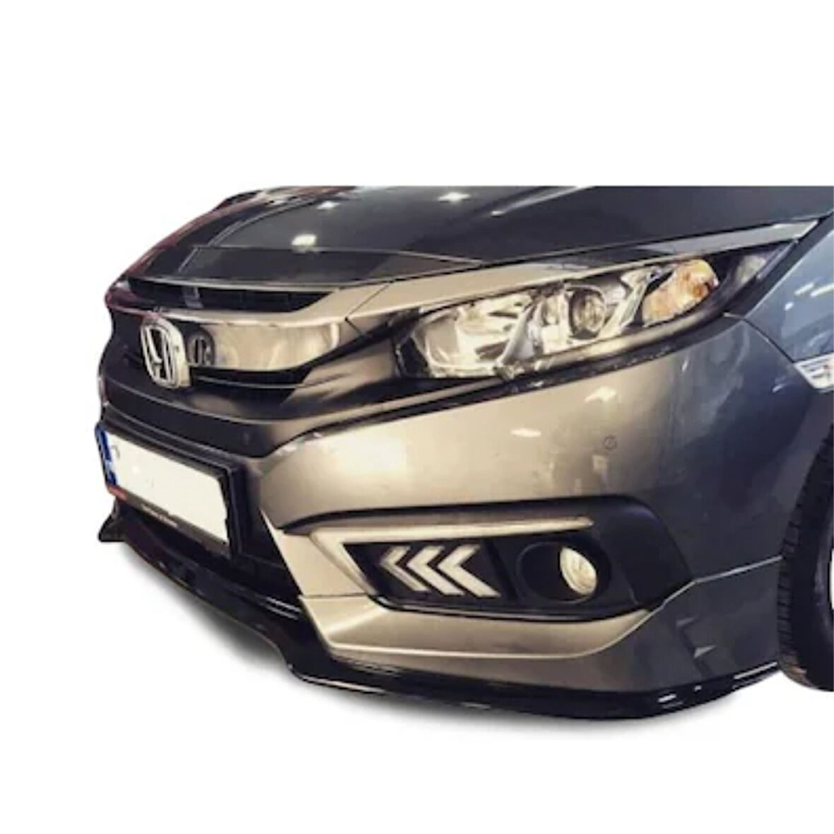 Honda Civic Fc5 Mugen Ön Ek (Plastik)(Boyasız)