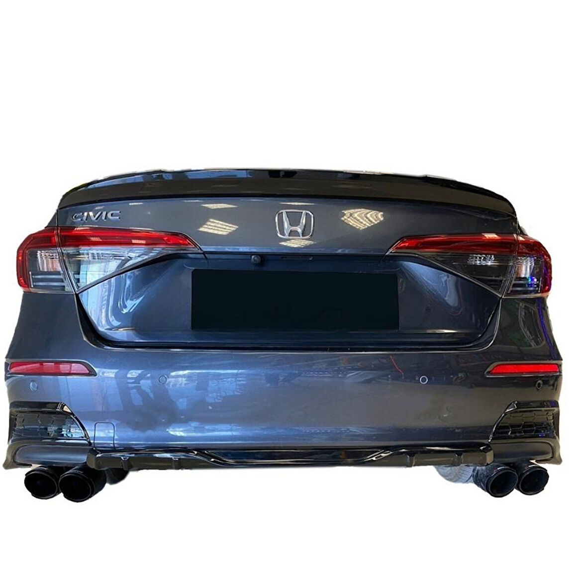 Honda Civic FE 2022 Yeni Model Arka Sağ-Sol Flap (Plastik)(Boyasız)