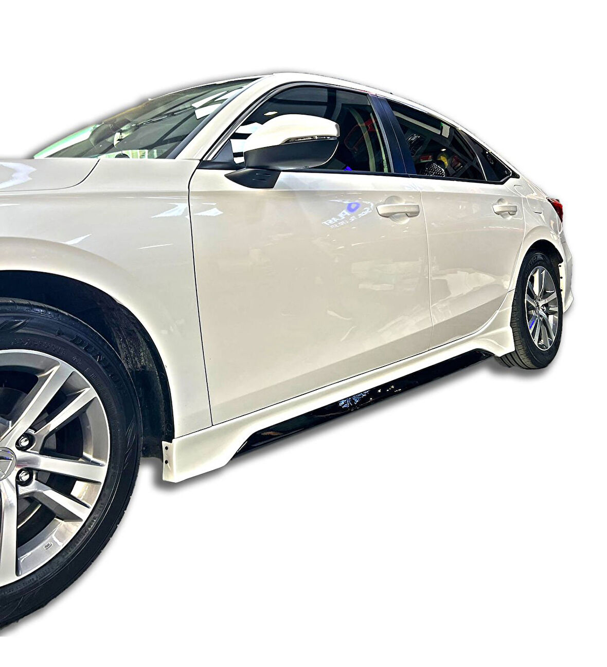 Honda Civic FE 2022 Yeni Model Marşpiyel (Plastik)(Boyasız)