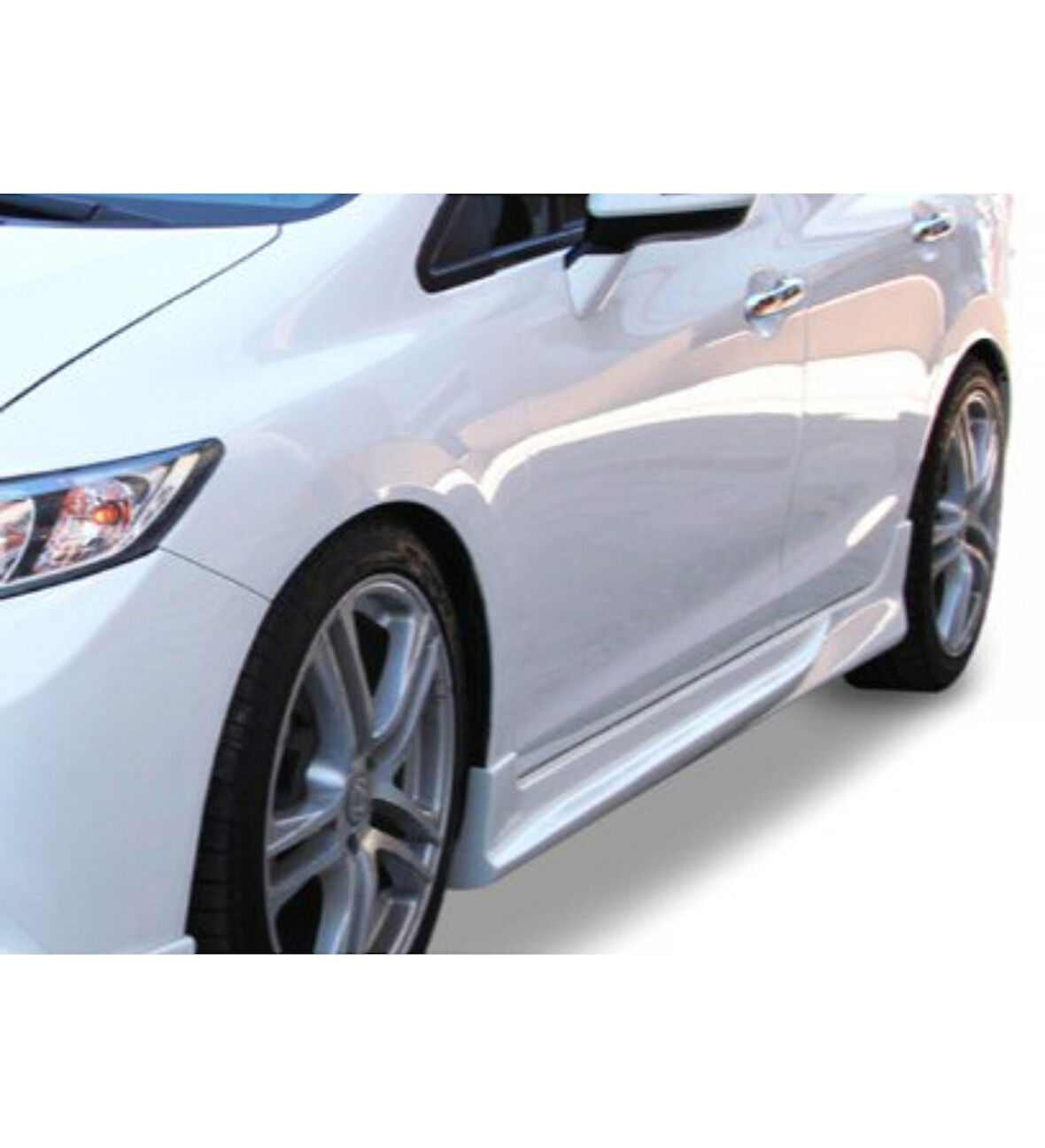 Honda Civic Fb7 Custom Yan Marşpiyel (Plastik)(Boyasız)