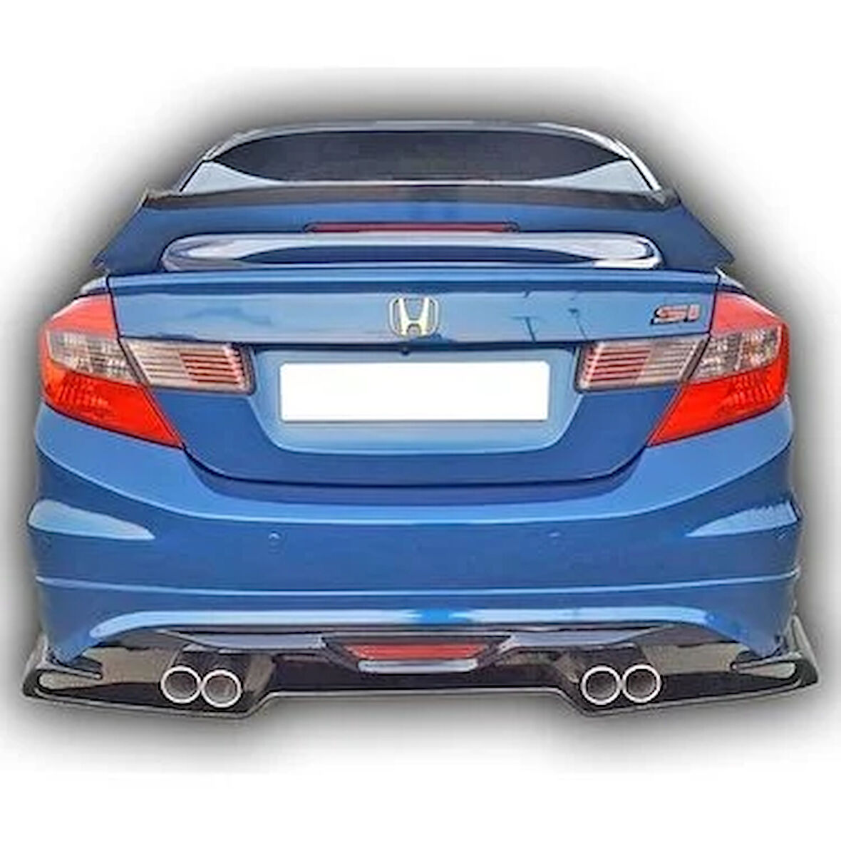 Honda Civic Vtec2 Fb7 Fd6 Voltex Difüzör (Plastik)(Boyasız)