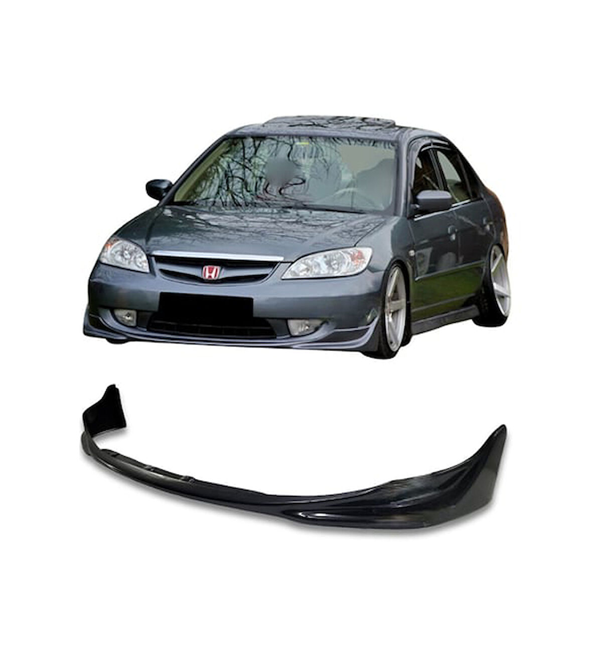 Honda Civic Vtec 2 S2000 Makyajlı Ön Ek (Plastik)(Boyasız)