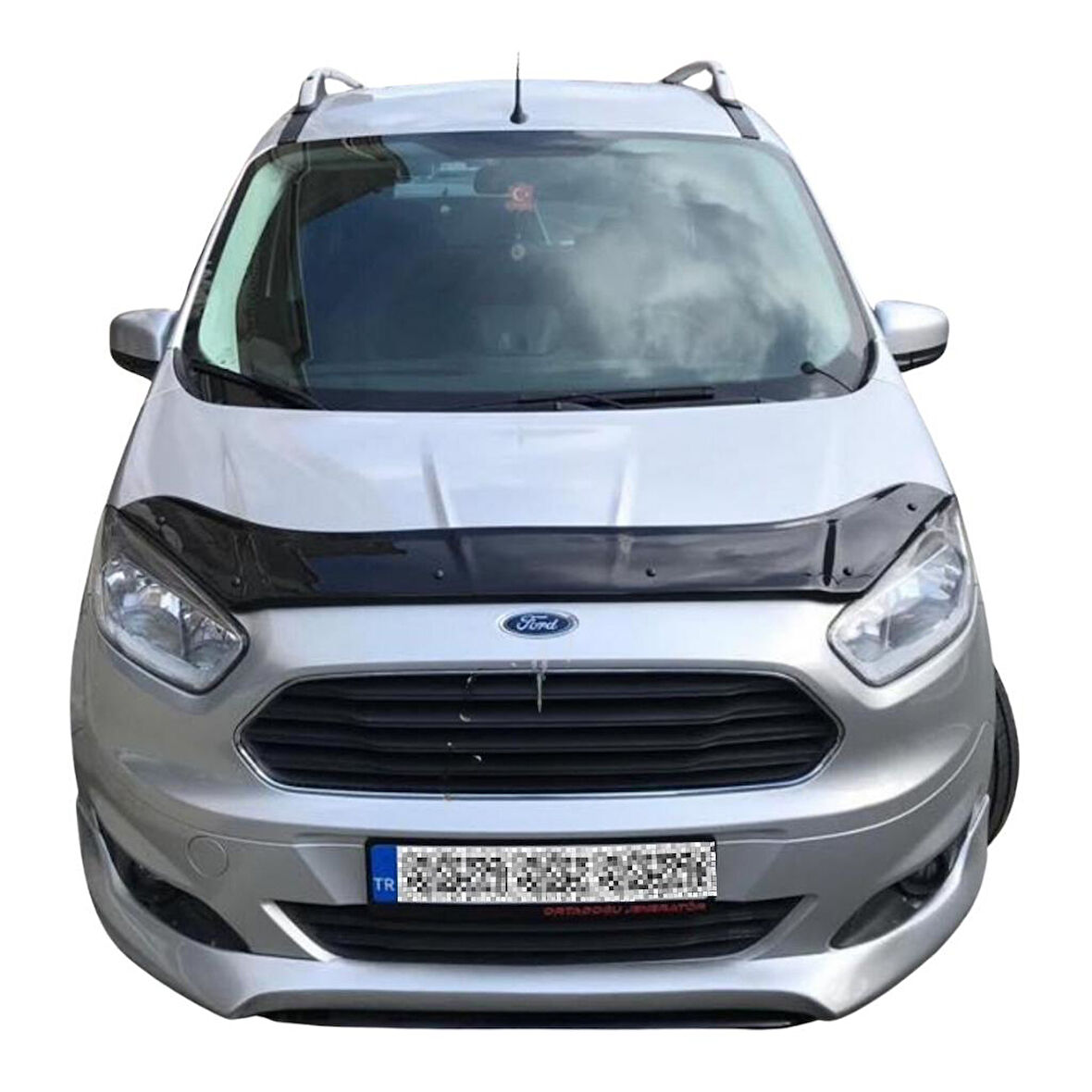 Ford Tourneo Courier Ön Makyajsız Tampon Eki (Plastik)(Boyasız)