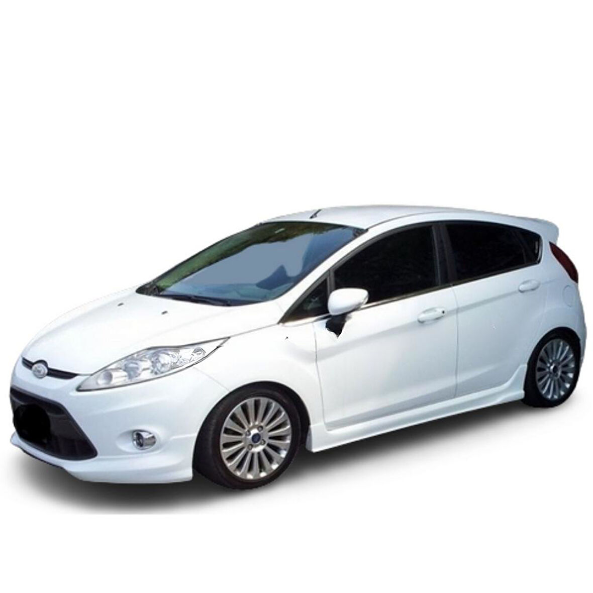 Ford Fiesta Custom Yan Marşpiyel (Plastik)(Boyasız)