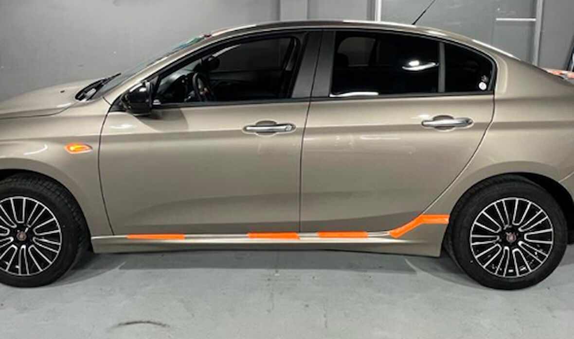 Fiat Egea Yan Marşiyel (Plastik)(Boyasız)