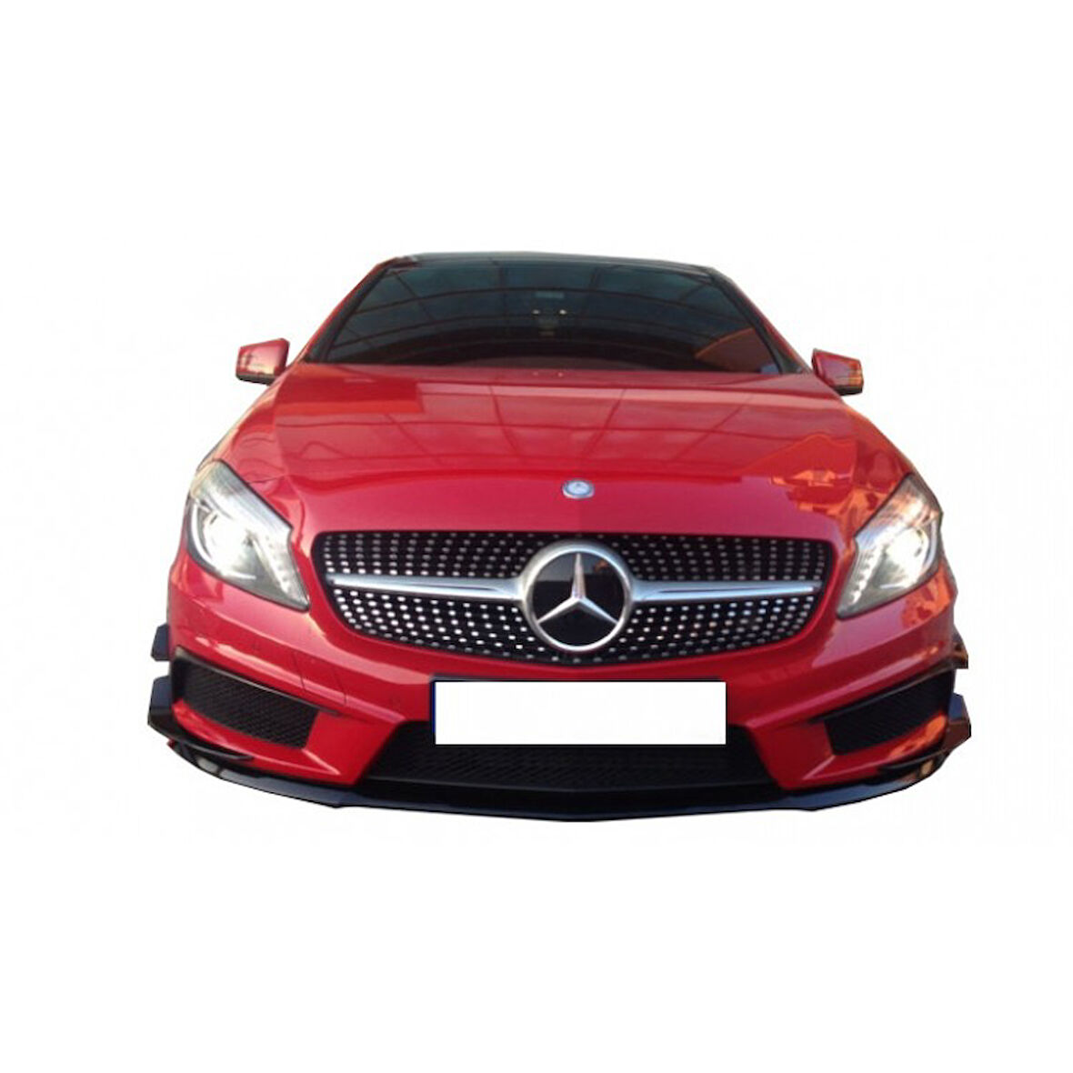 A Serisi W176 (2013-2015) Ön TampA45 on Kaşları (Plastik)(Boyasız)