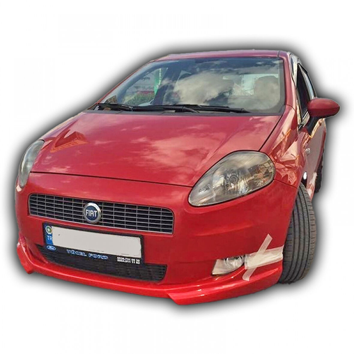 Fiat Punto Grande Punto Makyajsız Ön Ek (Plastik)(Boyasız)