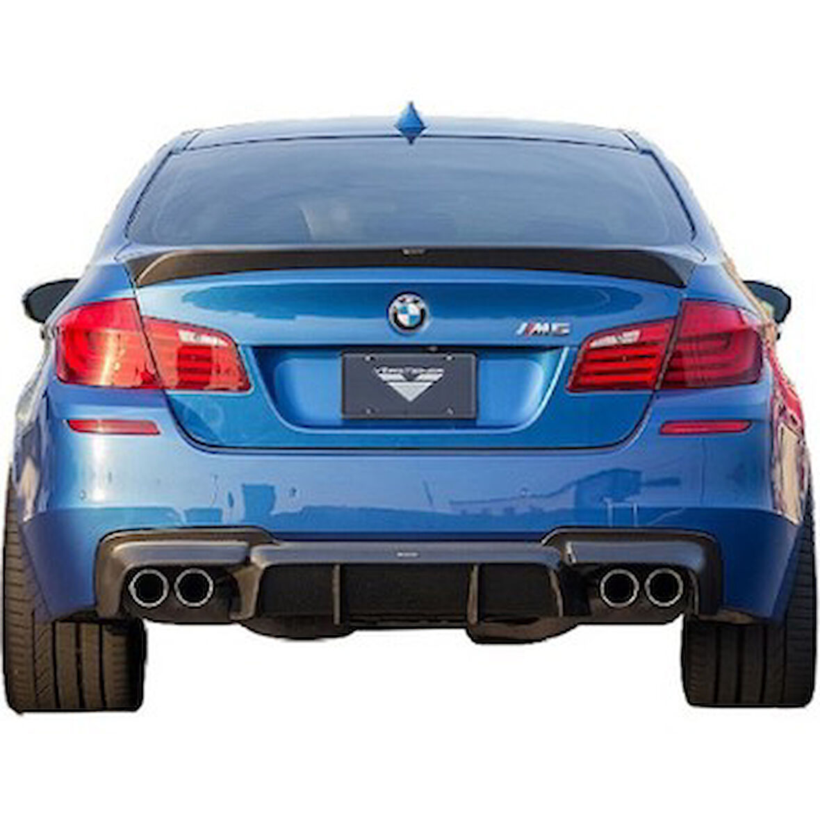 Bmw F10 2011 - 2017 Vorsteiner Difüzör Orta Bölüm (Plastik)(Boyasız)